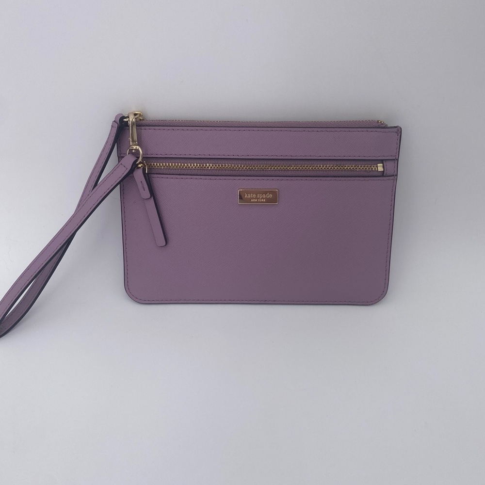 Kate Spade Purple Wristlet Bag